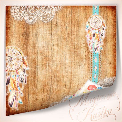 Papier do scrapbookingu MK Uchwycone Sny 06