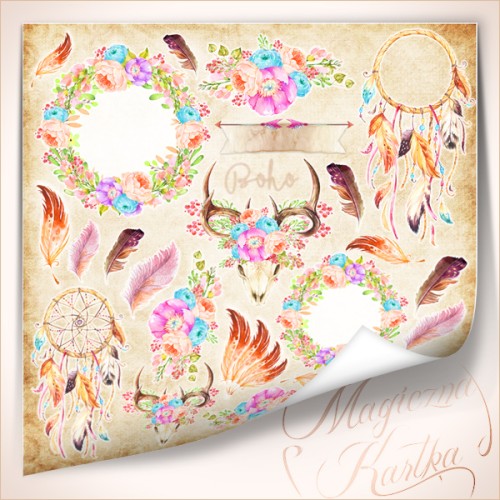 Papier do scrapbookingu MK Uchwycone Sny 12