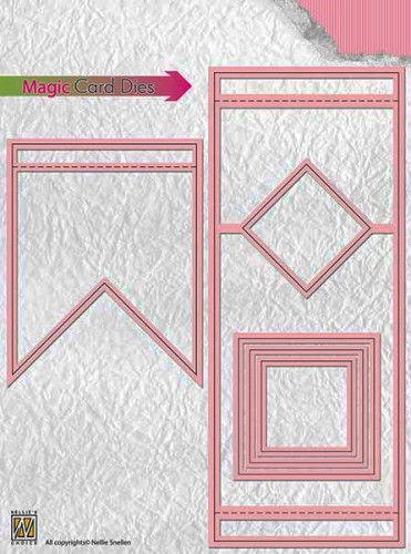 Wykrojniki Nellie's Special Card MCD005
