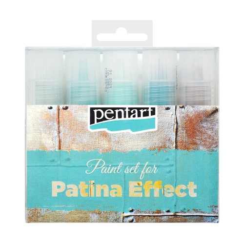 Zestaw Farb 5x20 ml Efekt Patyny Pentart