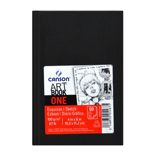 Szkicownik Art book one Canson 100g,100k A6