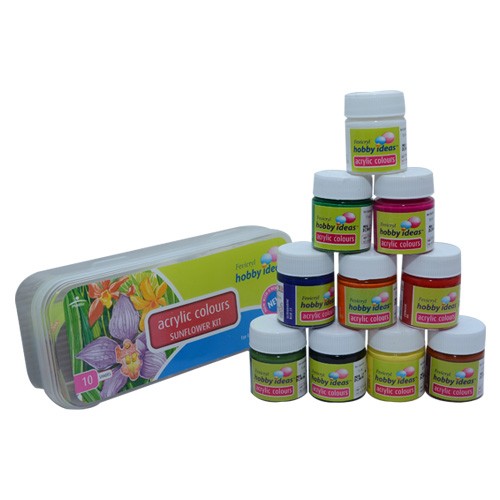 Zestaw Farb do tkanin Sunflower Kit 10x15ml
