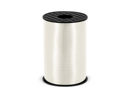 Wstążka plastikowa 5mm x 225m Biała 008
