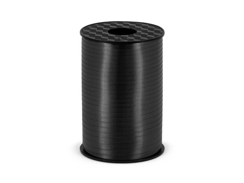 Wstążka plastikowa 5mm x 225m Czarna 010