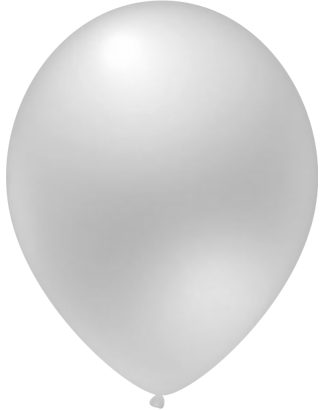 Balony EV23M/600 Metallic Białe 30cm 10szt