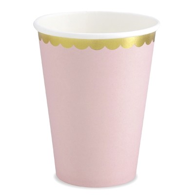Kubeczki papierowe 220ml J.Rózowe 081J 6 szt