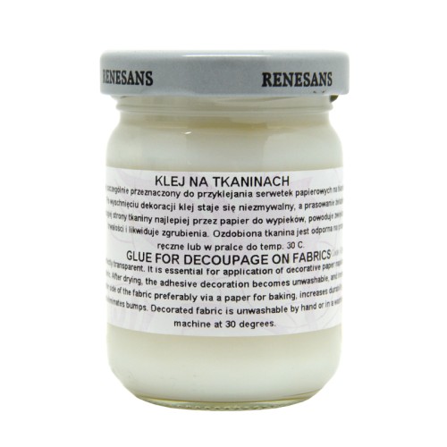 Klej na Tkaniny do Decoupage 110ml Renesans