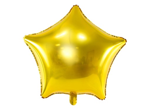 Balon foliowy 18'' Gwiazda Złota