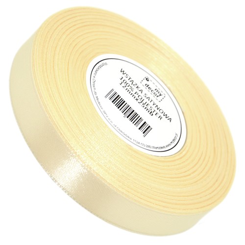 Wstążka Satynowa 12 mm 3003 ecru
