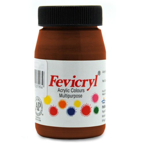 Farba do tkanin Fevicryl 50 ml Burnt Sienna