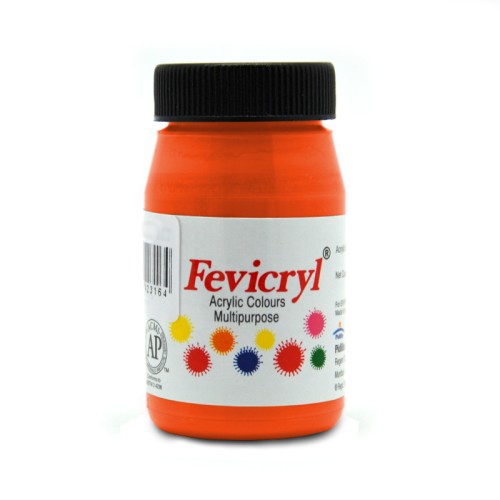 Farba do tkanin Fevicryl 50 ml Orange