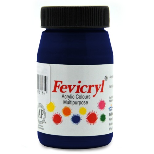 Farba do tkanin Fevicryl 50 ml Ultramarine Blue