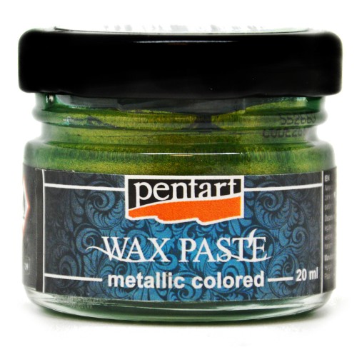 Pasta woskowa 20 ml J.Zieleń Metaliczna Pentart