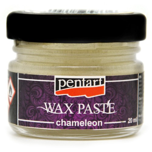 Pasta woskowa 20 ml Chameleon Białe Złoto Pentart