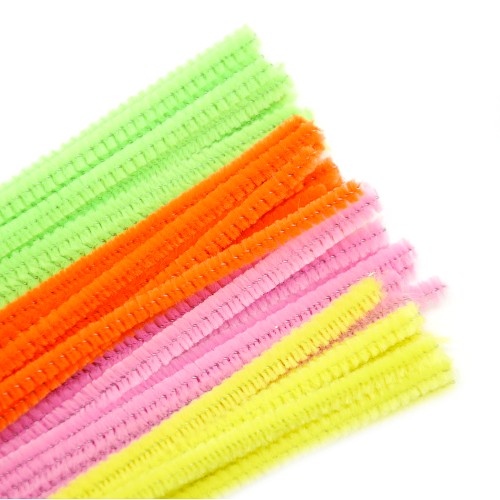 Druciki pluszowe Pastel Mix 30 cm 40 szt DP-6995