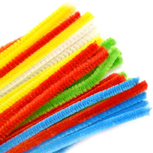 Druciki pluszowe Mix 30 cm 40 szt DP-1236