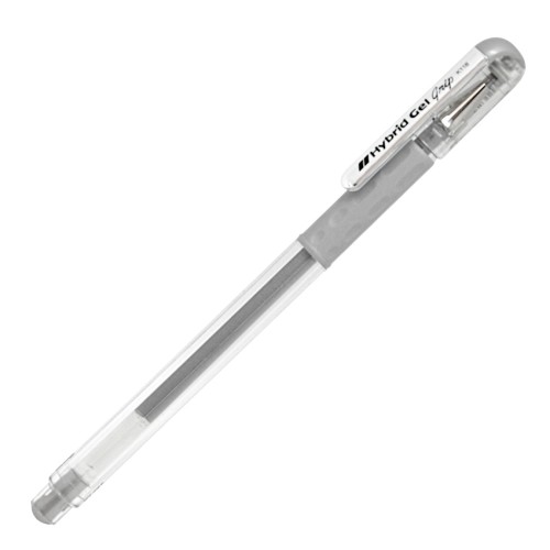 Długopis żelowy Pentel K118 srebrny