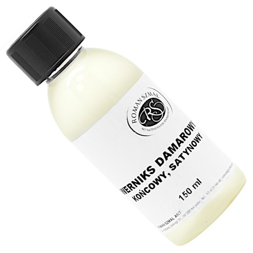 Werniks Damarowy Końcowy Satynowy 150ml SZMAL