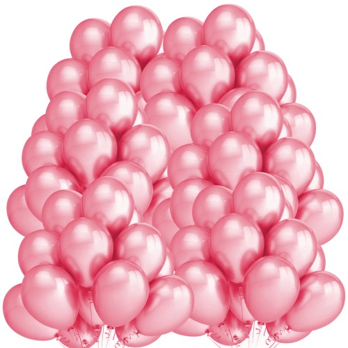 Balony EV27/630 Metaliczne jasy róż 100szt