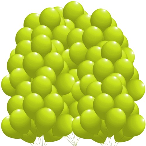 Balony EV27/061 Pastel jasnozielony 25-32cm 100szt