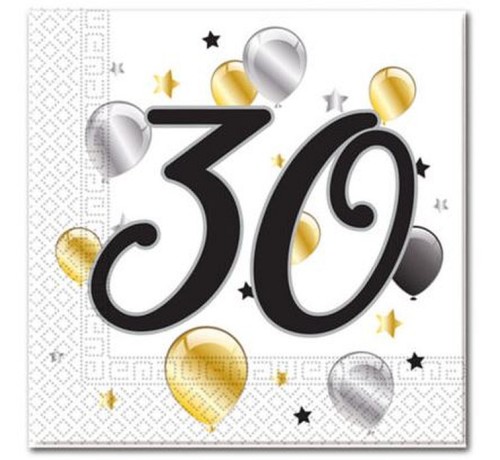 Serwetki papierowe 33x33 cm Balloons - 30'' 20 szt