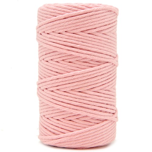 Sznurek bawełniany 2mm 100g 60m Różowy 410