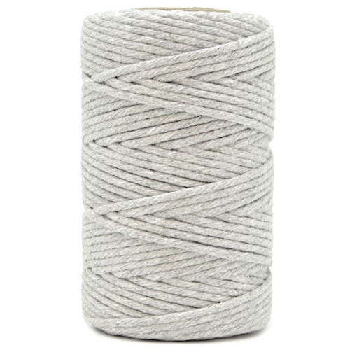 Sznurek bawełniany 2mm 100g 60m Szary 710