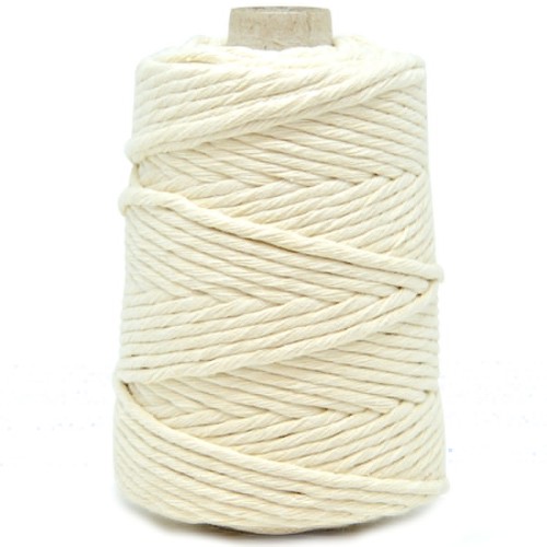 Sznurek bawełniany 5mm 100m Ecru 610