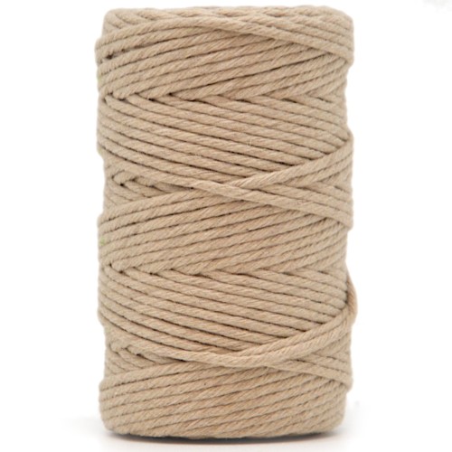 Sznurek bawełniany 2mm 100g 60m Beżowy 609