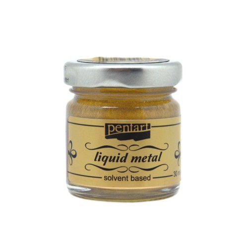 Płynny metal 30ml Złoty Pentart