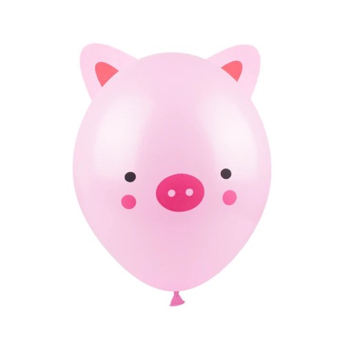 Zestaw balonów Świnka 30 cm 3 sztuki