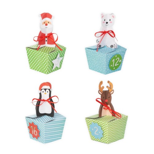 Kalendarz adwentowy Figurki 24 sztuki 
