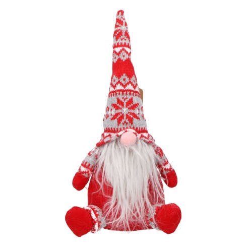 Skrzat gnom skandynawski czerwony 30 cm