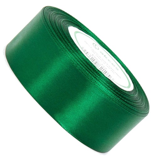 Wstążka Satynowa 38 mm 32 mb FS05-123 c.zieleń