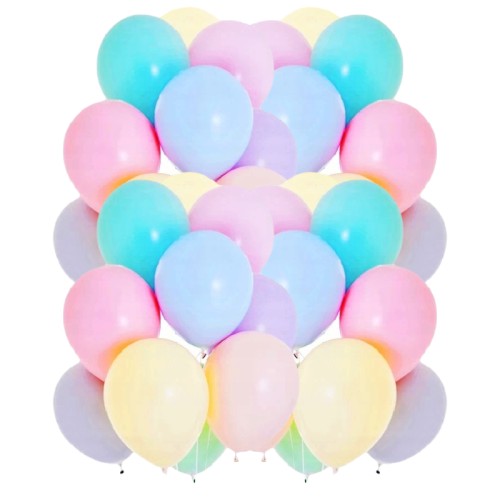 Balony Pastelowe PartyPal mix 50szt