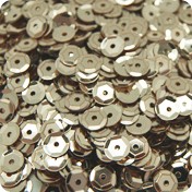 Cekiny 6 mm koła łamane 15g nr 05 jasno złote