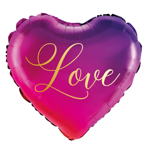 Balon foliowy 18'' serce love