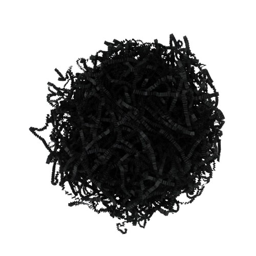 Wypełniacz do paczek papierowy czarny 500g