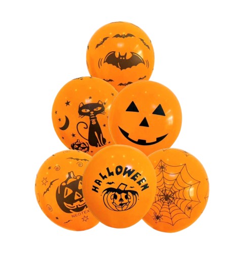 Zestaw balonów Halloween 30 cm 6 szt JIX