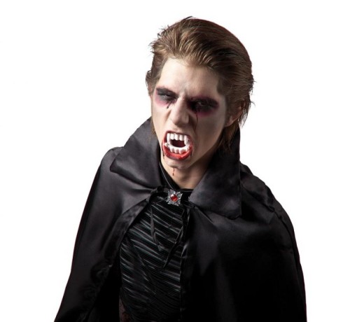 Zęby Wampira  białe Halloween