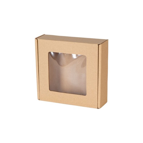 Pudełko fasonowe z okienkiem 130x130x40mm 5 szt
