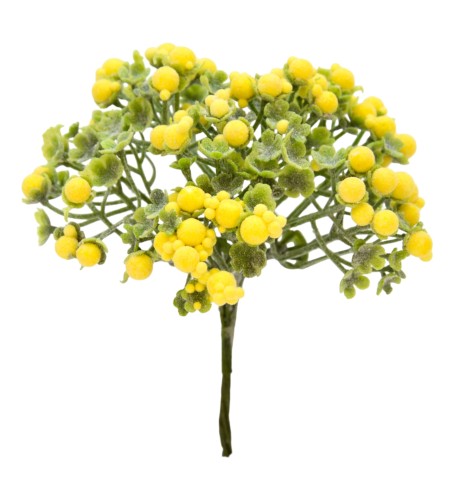 Kwiaty żółte pęczek 12cm