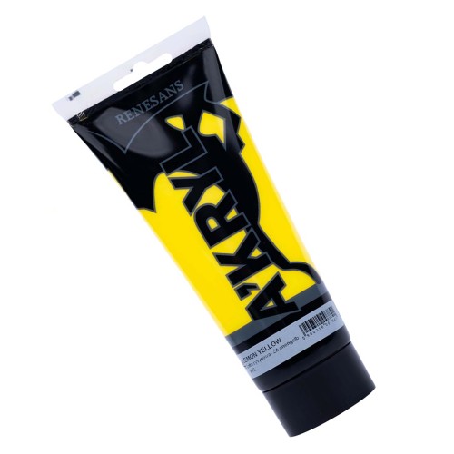 Farba Akrylowa A'KRYL 200 ml 04 Żółta Cytrynowa