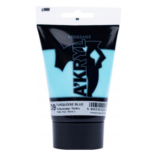 Farba Akrylowa A'KRYL 100 ml 39 Turkusowy