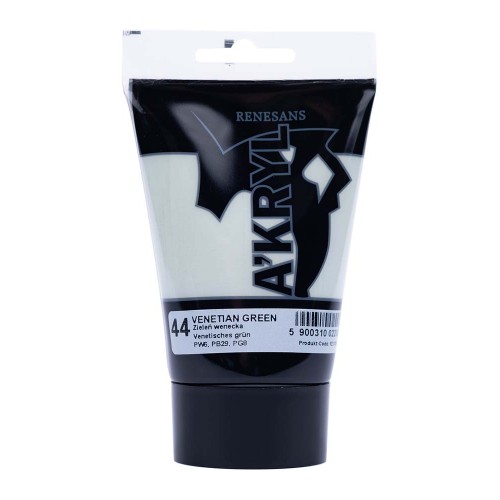 Farba Akrylowa A'KRYL 100 ml 44 Zieleń Wenecka