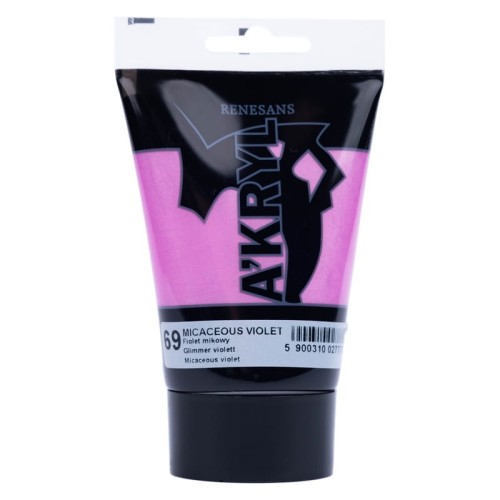 Farba Akrylowa A'KRYL 100 ml 69 Fiolet Mikowy