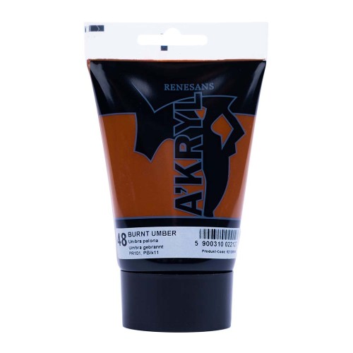 Farba Akrylowa A'KRYL 100 ml 48 Umbra Palona