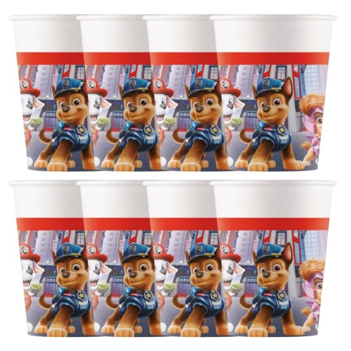 Kubeczki papierowe Paw Patrol The Movie 8 szt