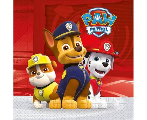 Serwetki 33x33cm Paw Patrol Ready for Action 20szt