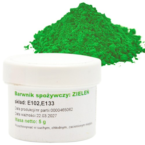 Barwnik spożywczy Funky Color Zielony jadalny 5g